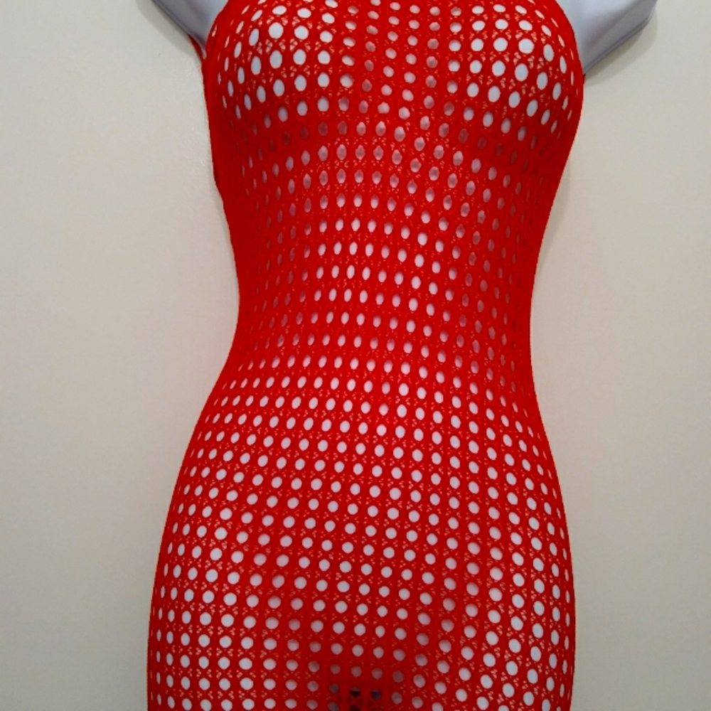 NWOT Red Body Stocking